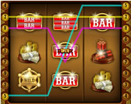 Wild west slot machine bank HTML5 játék